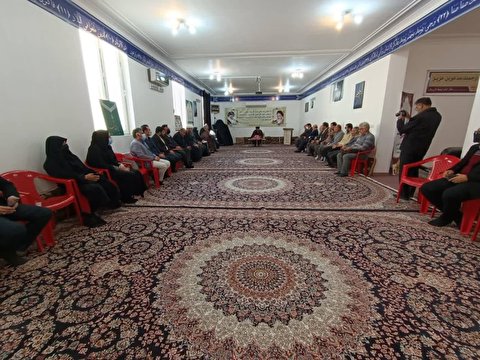 جلسه هیئت امنا ستاد توسعه و بازسازی عتبات عالیات شهرستان لارستان